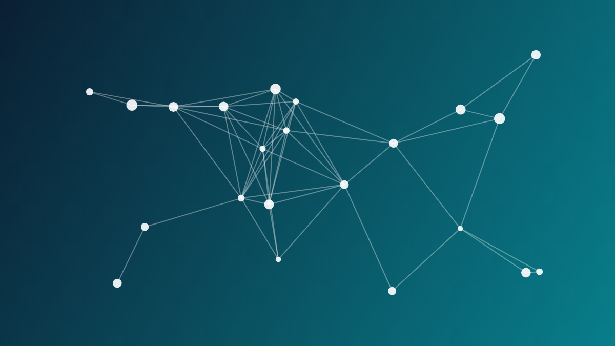 Synthetic TEST image: abstract data graph